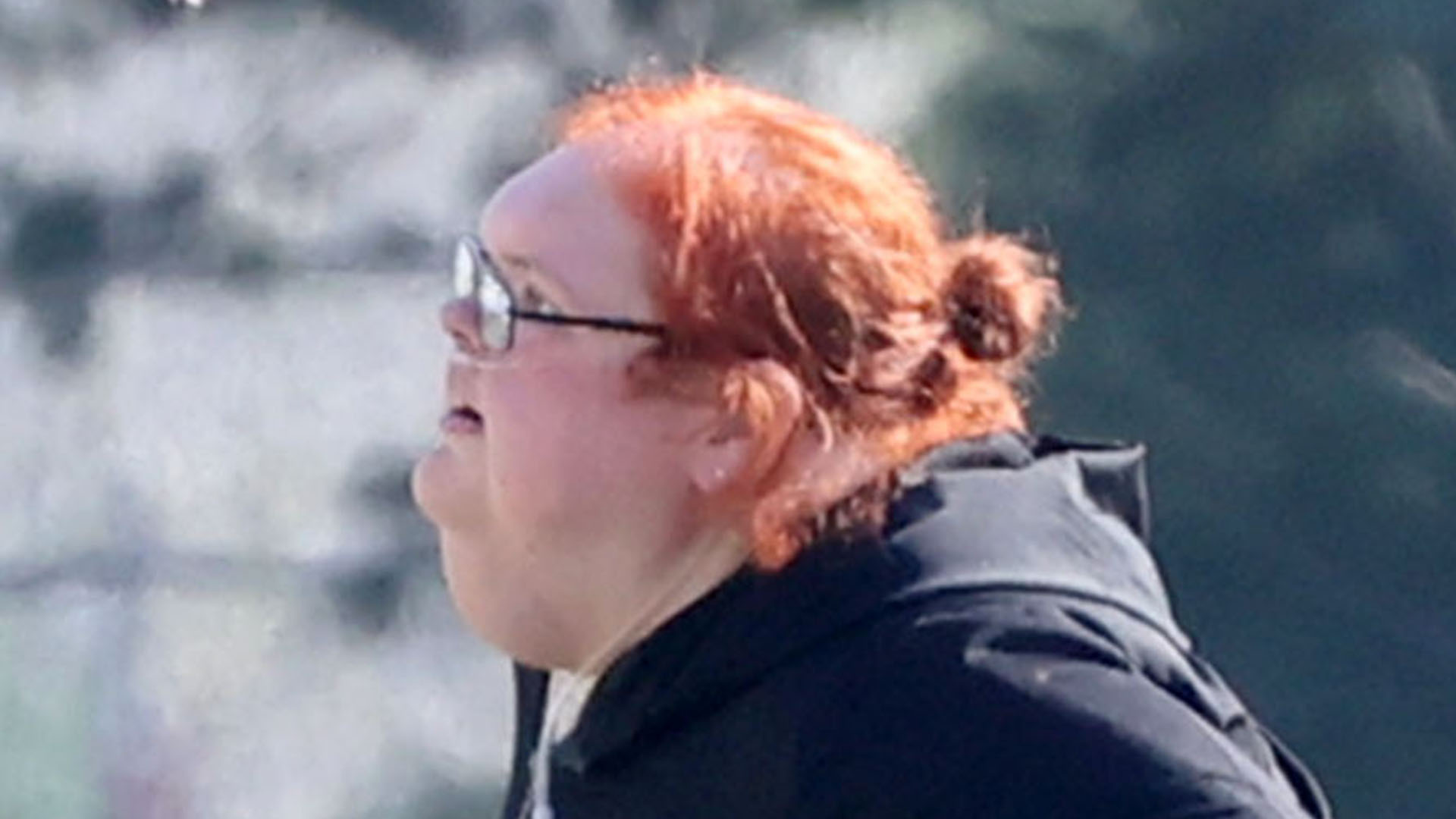 1000 pounds.  Sisters' Tammy Slaton shows off incredible 300lb weight loss in unedited full length photos in front of $37,000 house