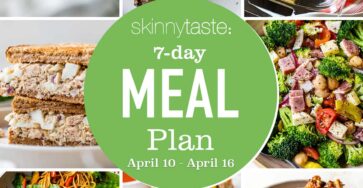 7-Day Healthy Meal Plan (April 10-16)