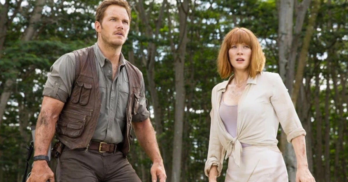 Chris Pratt And Bryce Dallas Howard In Jurassic World