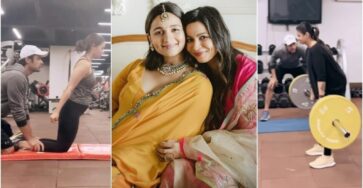 Alia Bhatt and her sister Shaheen Bhatt work hard at the gym in a new video, get a shoutout from their trainer. Watch | Health