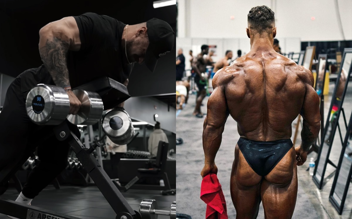 Chris Bumstead builds a thick, huge back in the gym - Fitness Volt