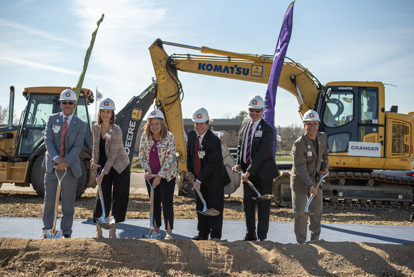 Groundbreaking for the new Trinity Health Livingston Hospital