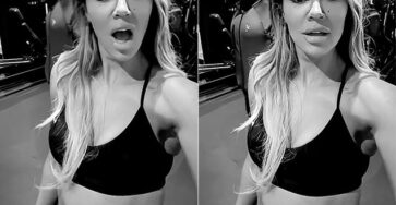 Khloe Kardashian Wears FULL Makeup During Two-Hour Workout