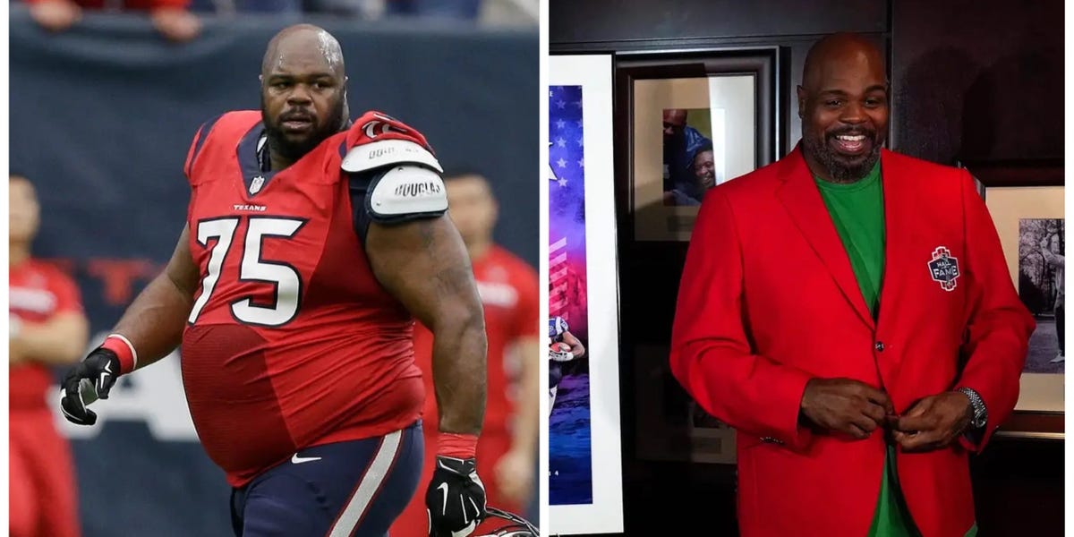 NFL players who lost weight after retirement and became unrecognizable