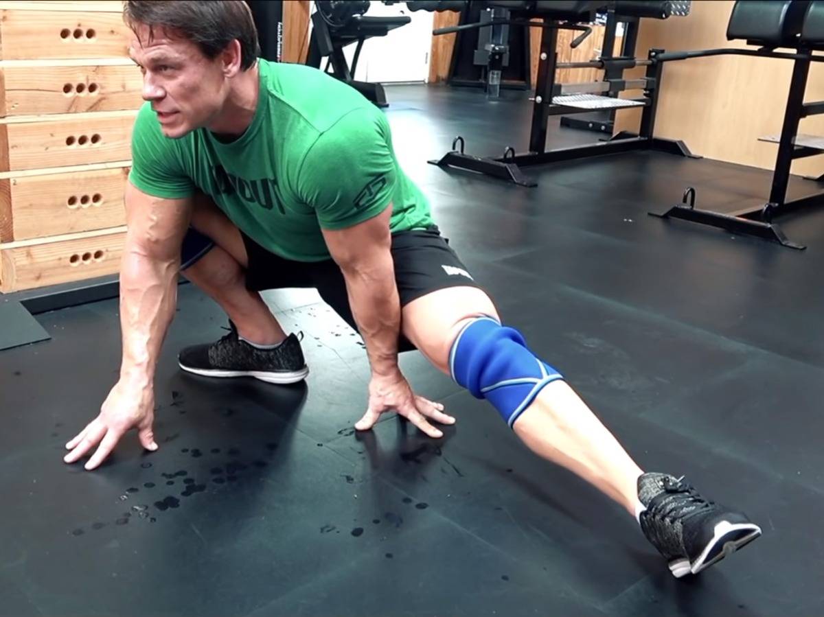 John Cena Puts Together A 30-Minute Stretching Routine