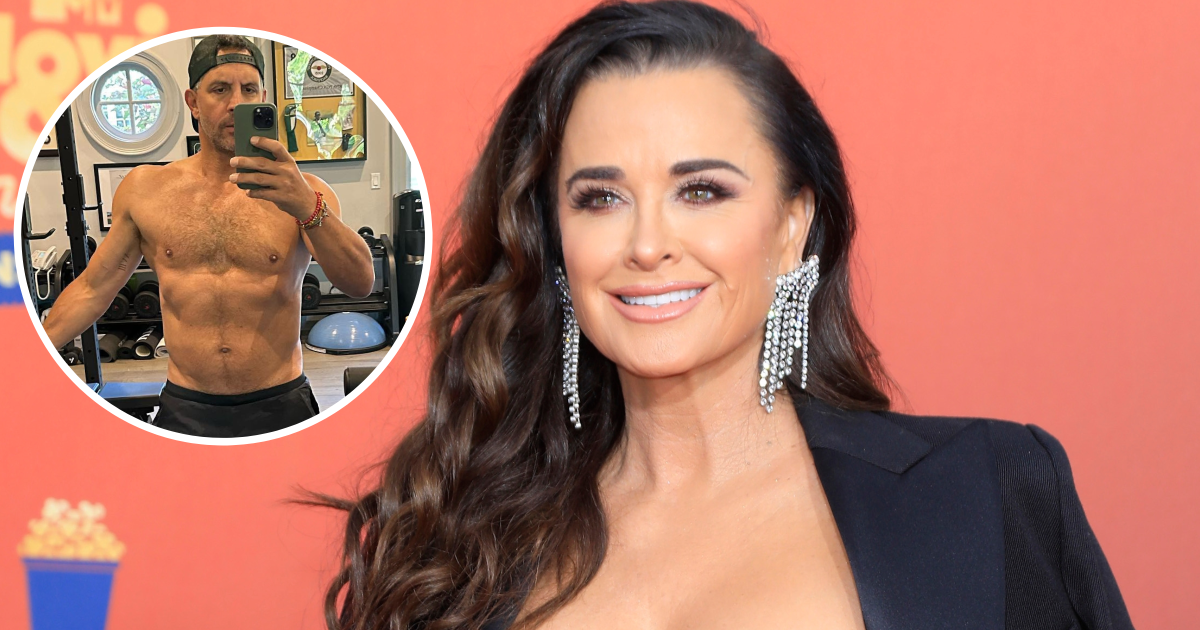 Kyle Richards jokes with Mauricio Umansky who used Ozempic for weight loss
